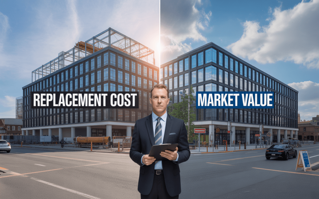 Replacement Cost vs Market Value in Commercial Real Estate